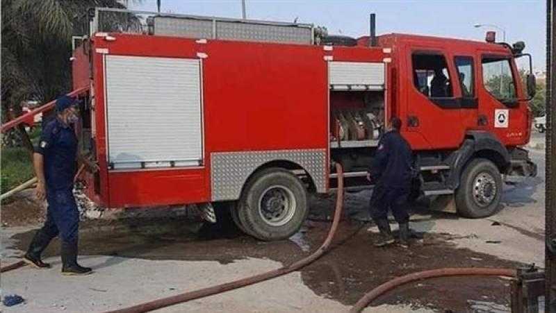 النيابة تنتقل لمعاينة حريق كنيسة أبو سيفين في إمبابة