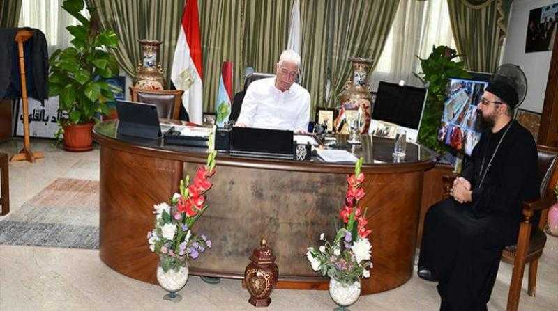 محافظ جنوب سيناء ينعى ضحايا حادث كنيسة ابو سيفين