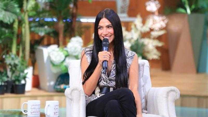 هدى المفتي عن مشاركتها في 3 أفلام بمنافسة عيد الأضحى: ”كنت حاطة في بطني بطيخة صيفي”