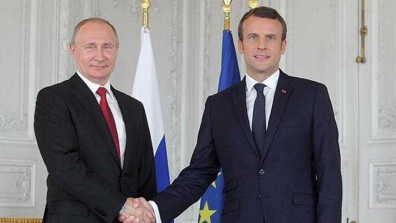 بوتين وماكرون يدعمان في اتصال هاتفي تفتيش المحطة النووية في زابوروجيا الأوكرانية