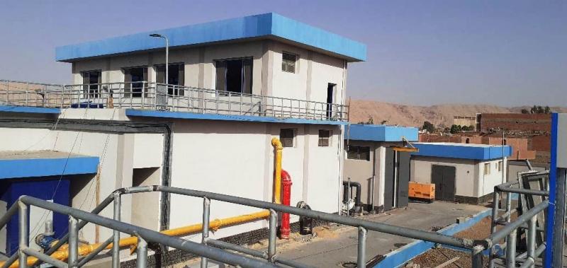 بتكلفة 82 مليونًا.. الانتهاء من مشروع إنشاء محطة المياه المطورة بقرية الصوامعة شرق بأخميم | صور