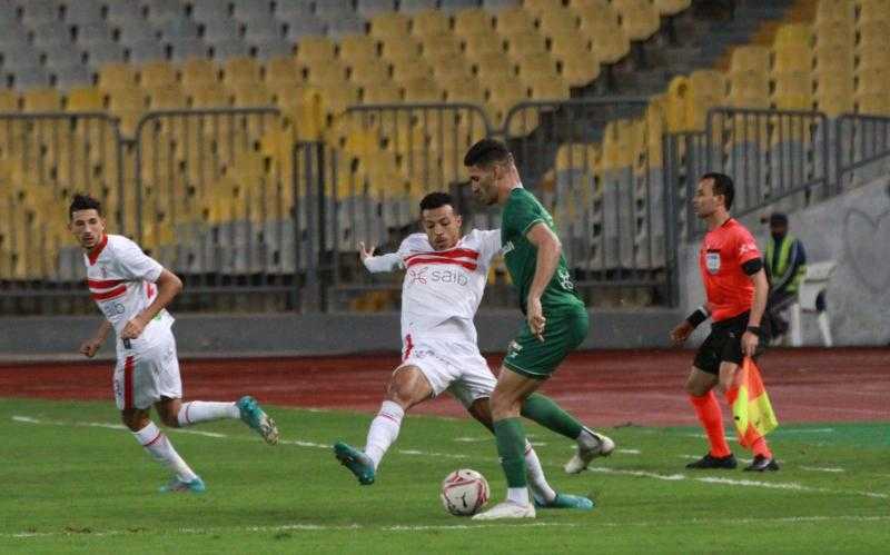 الزمالك يحتفل بدرع الدورى على هامش مواجهة الاتحاد السكندرى