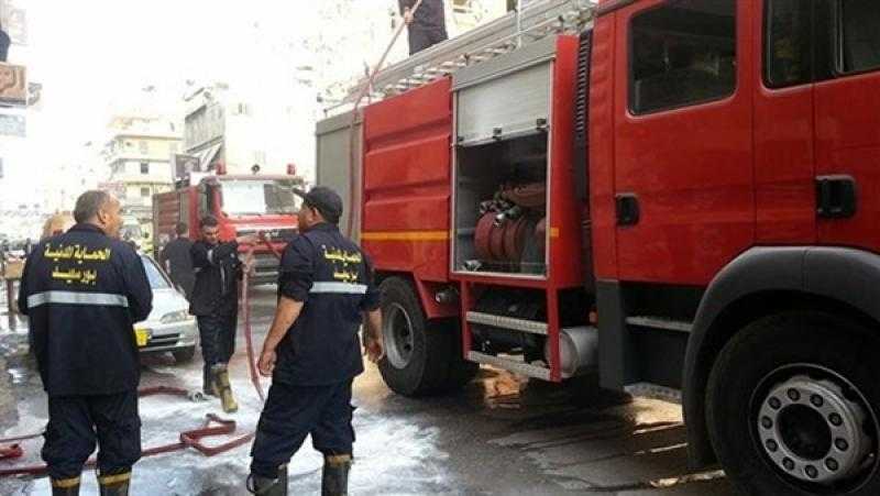 اشتعال 4 مركبات توك توك في حريق جراج بالمنوفية