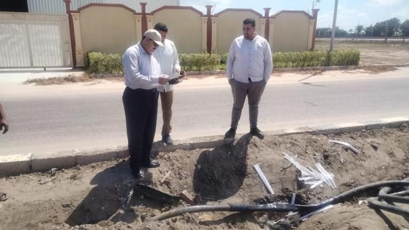 رئيس مركز مطوبس يتابع مشروعات «حياة كريمة» في قرية الجزيرة الخضراء| صور