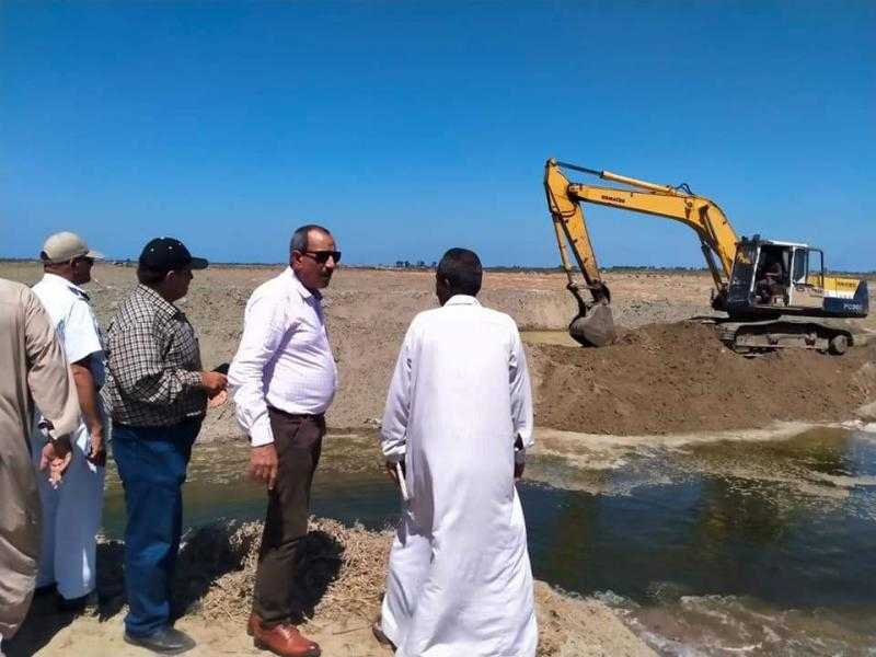 إزالة تعديات على 52.5 فدان أراض زراعية بالدقهلية