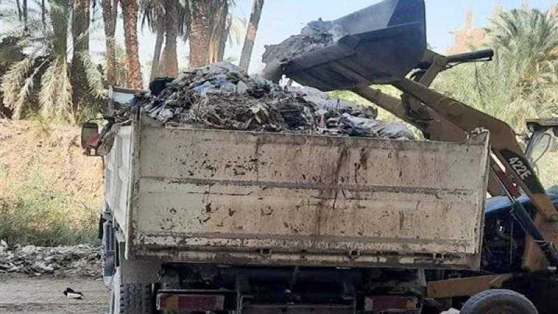 رفع 125 طن قمامة ومخلفات صلبة في مركز بدر بالبحيرة