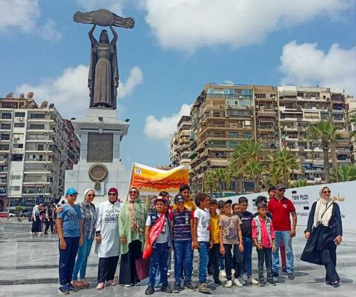 انطلاق مبادرة ”هنا بورسعيد” للسياحة الداخلية لطلاب المدارس.. صور