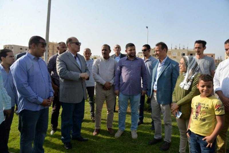 زراعة 3 آلاف شجرة مثمرة بمدينة أسيوط الجديدة