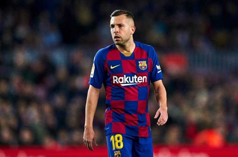 جوردي ألبا يرفض الرحيل عن برشلونة