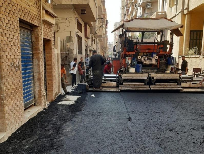 محافظ أسيوط: رصف ورفع كفاءة شارعي عدلي يكن وعبدالخالق ثروت بحي غرب | صور