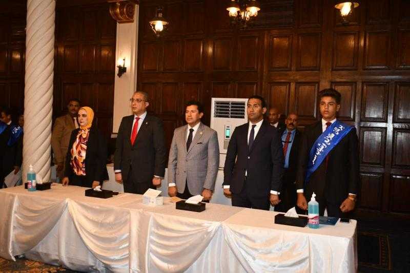 وزير الشباب ومحافظ الفيوم يفتتحان أعمال تطوير منشآت رياضية بنظام BOT |صور