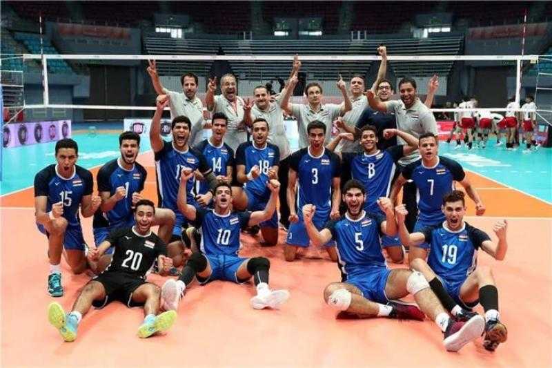 ناشئو الطائرة يهزمون المغرب 3 / 1 في بطولة أفريقيا