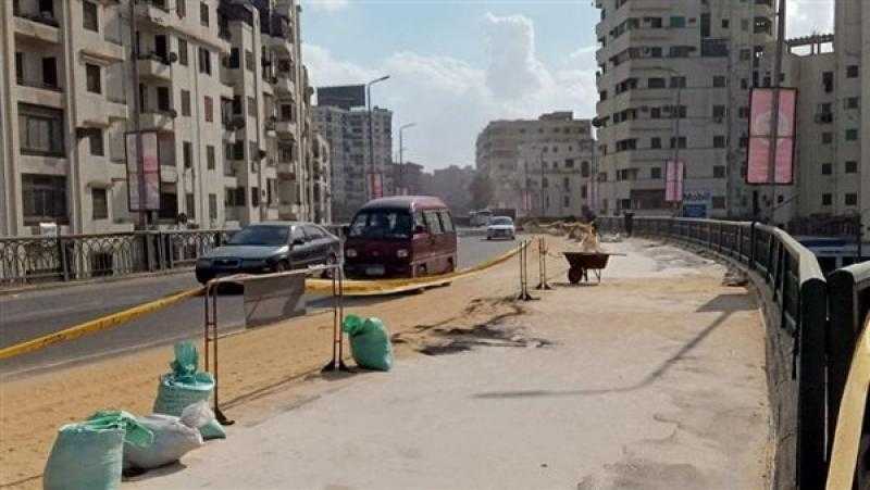 غلق جزئي بمنزل كوبري الجيزة المعدني المؤدي لشارع مراد لمدة 3 أيام