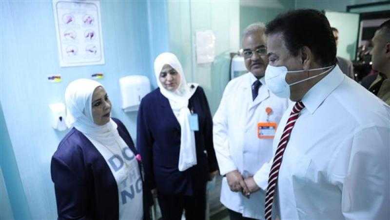 وزير الصحة: مستشفى البنك الأهلي صرح مهم لاستقبال حالات حوادث الطرق