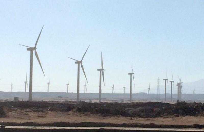 منصة السويس للتغيرات المناخية تستعد لمؤتمر COP 27 بزيارة محطة طاقة الرياح بالزعفرانة