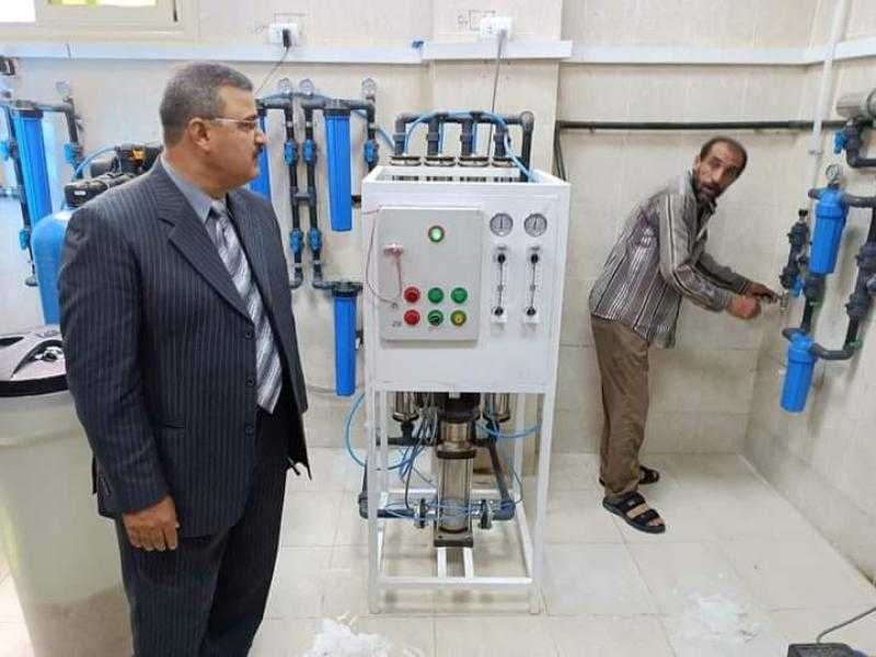 بالصور.. حملات لمتابعة حالة المرافق العامة بالمدارس ومقر وحدة الغسيل الكلوي الجديد بكفر الشيخ
