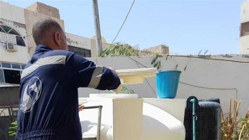 مياه البحر الأحمر تعلن بدء حملة تطهير خزانات المدارس استعدادًا للعام الدراسي