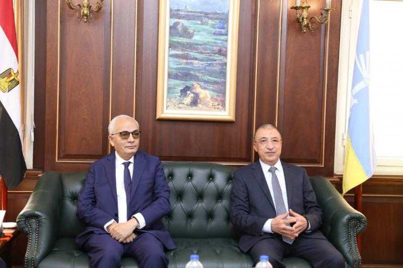 محافظ الإسكندرية يستقبل وزير التعليم لبحث سبل التعاون في إطار تطوير المنظومة التعليمية | صور