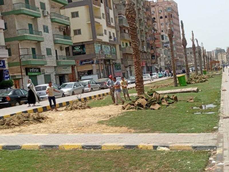 محافظ الدقهلية: 30 مليون جنيه تكلفة تطوير ورفع كفاءة شارع ترعة الشون بالسنبلاوين