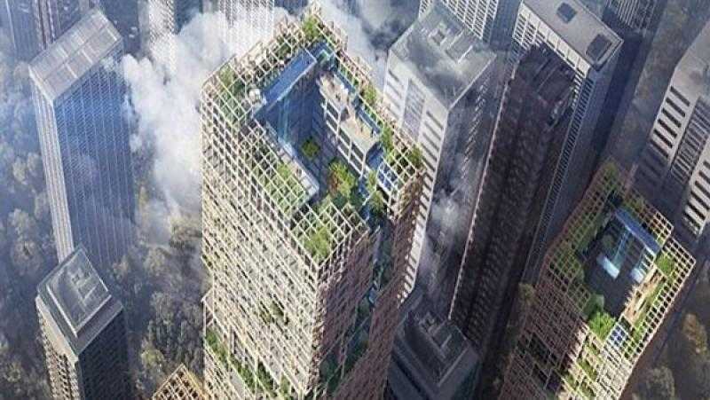 اليابان وأستراليا تتعاونان في بناء أطول برج خشبي في العالم
