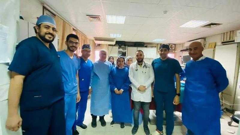 استخراج 5 مشابك ستائر معدن من مريء ومعدة رضيع بالمنصورة | صور