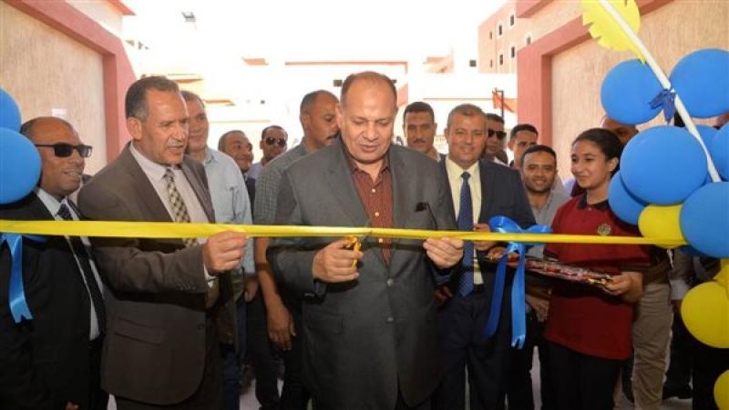 محافظ أسيوط يفتتح التوسعات الجديدة بمدرسة النيل المصرية الدولية