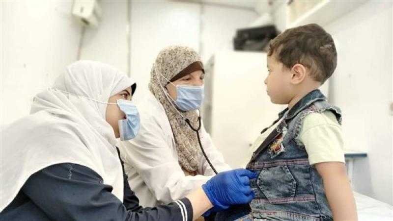 91 قافلة طبية قدمت خدمات علاجية بالمجان لـ 108 آلاف مواطن مطلع الشهر الجاري