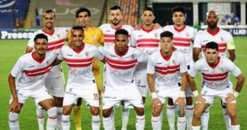 الحكم الليبي أحمد عبد الرازق يدير مباراة الزمالك وإيليكت التشادي