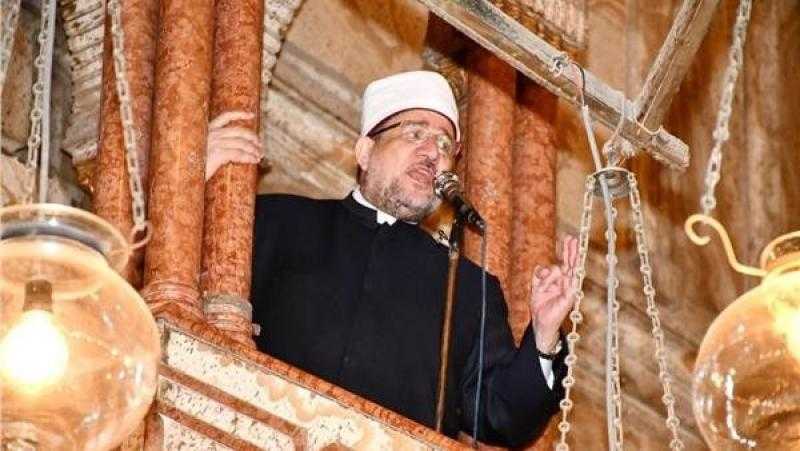 وزير الأوقاف: الاستجابة لله تعالى ولرسوله حياة القلوب ومفتاح إجابة الدعاء