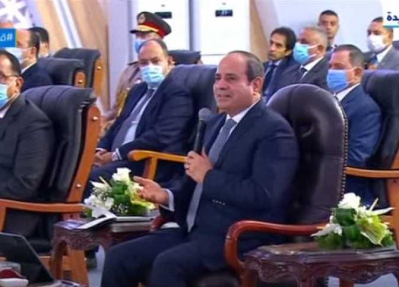 الرئيس السيسي: «أجور العمالة المصرية مقارنة بأى دولة في العالم ليست كبيرة»