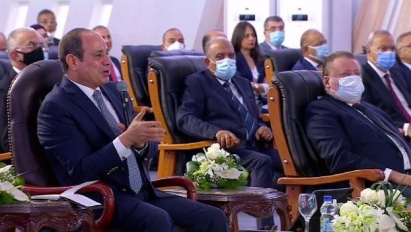 أبرز رسائل الرئيس السيسي خلال افتتاح مشروعات بالهيئة العامة للاستثمار اليوم