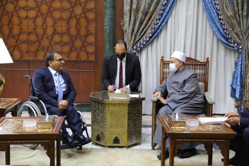 شيخ الأزهر يستقبل السفير النيبالي لدى القاهرة لبحث سبل تعزيز التعاون