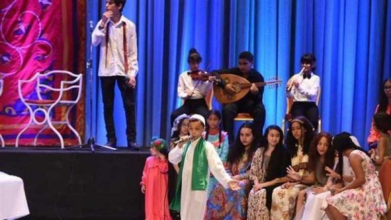 أوبريت الفرح في أولى حفلات كورال أطفال أوبرا الإسكندرية