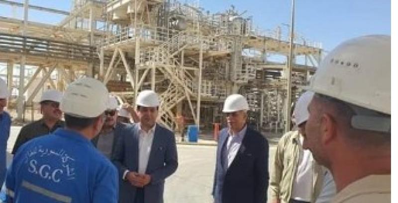 سوريا.. بدء التشغيل التجريبي لضواغط معمل غاز جنوب الوسطى