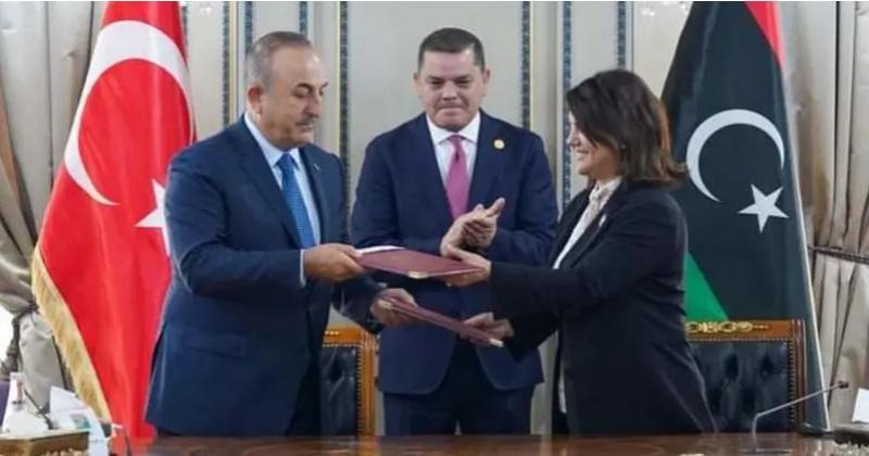 حكومتا الوحدة الوطنية الليبية وتركيا توقعان مذكرتي تفاهم بشأن الاستثمار النفطي