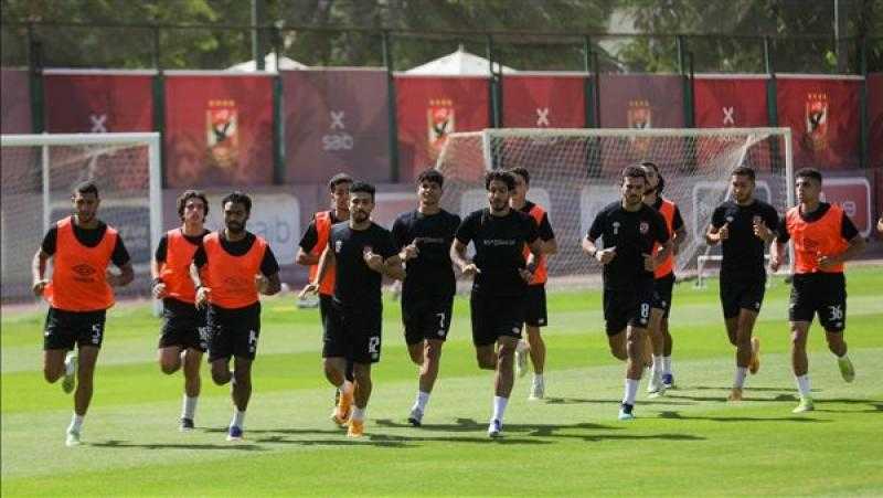 الأهلي يواصل تدريباته استعدادا لمواجهة الاتحاد المنستيري التونسي