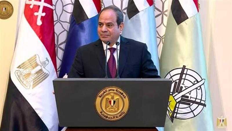 الرئيس السيسي: «قوى الشر لا تزال تبث سمومها في شريان الوطن ومصر دفعت ثمنًا كبيرا في محاربتها»