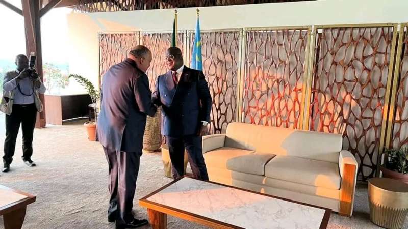 وزير الخارجية يلتقي رئيس جمهورية الكونغو الديمقراطية