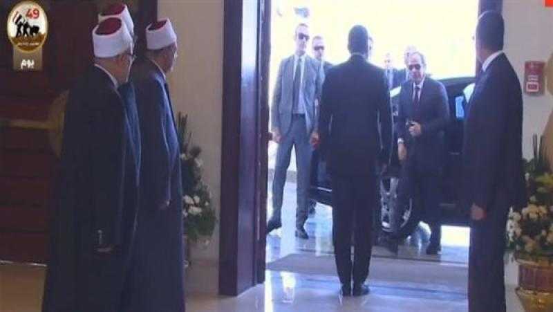 بث مباشر.. الرئيس السيسي يشارك في احتفالية المولد النبوي الشريف