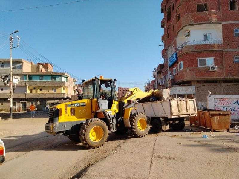 بالصور.. حملات لإزالة الإشغالات والتعديات على الأراضي الزراعية بعدد من مراكز كفر الشيخ