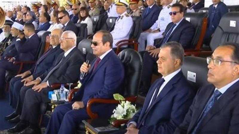 الرئيس السيسي: مطلوب مننا العمل أكثر لتقديم الوفاء لدماء الشهداء