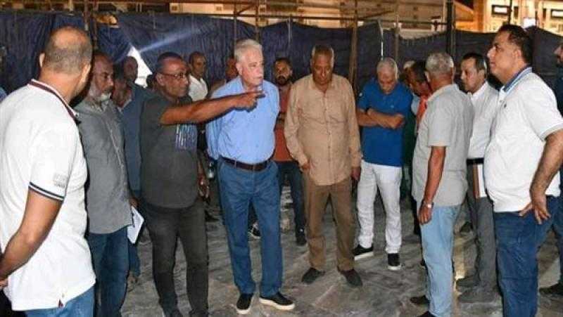 محافظ جنوب سيناء يتفقد تطوير ساحة مسجد الصحابة والسوق القديم بشرم الشيخ