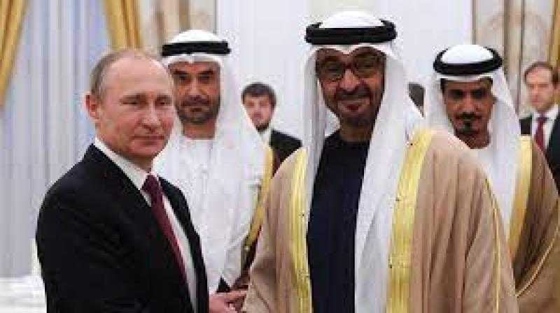 بوتين يشيد بجهود الشيخ محمد بن زايد آل نهيان لاYجاد حل للوضع في أوكرانيا