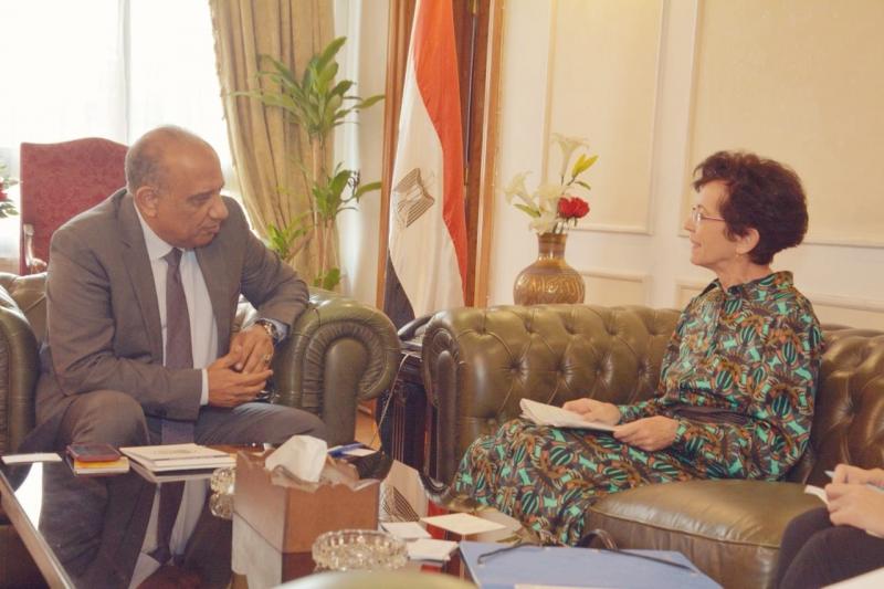 وزير قطاع الأعمال العام يستقبل سفيرة سويسرا في مصر لبحث تعزيز التعاون الاقتصادي