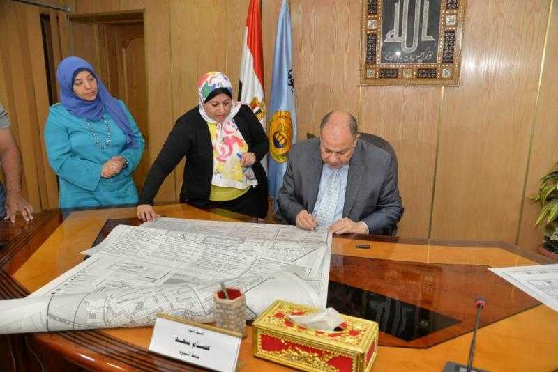 محافظ أسيوط يعتمد خرائط المخطط التفصيلي لمدينة منفلوط