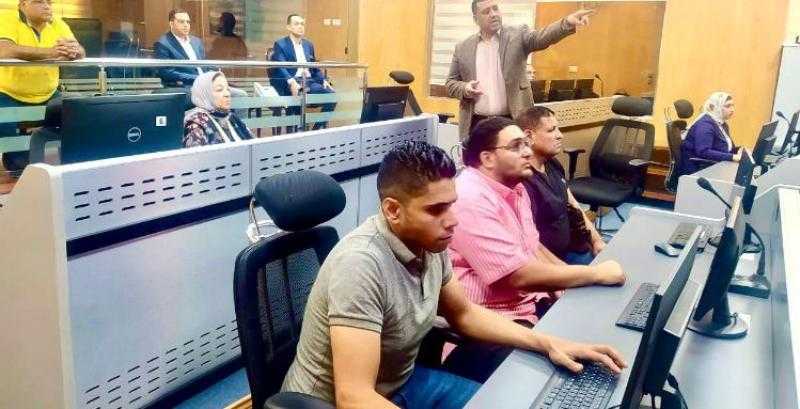 نائب محافظ بورسعيد والسكرتير العام يشهدان تطبيق محاكاة خطة مواجهة الأمطار والسيول | صور