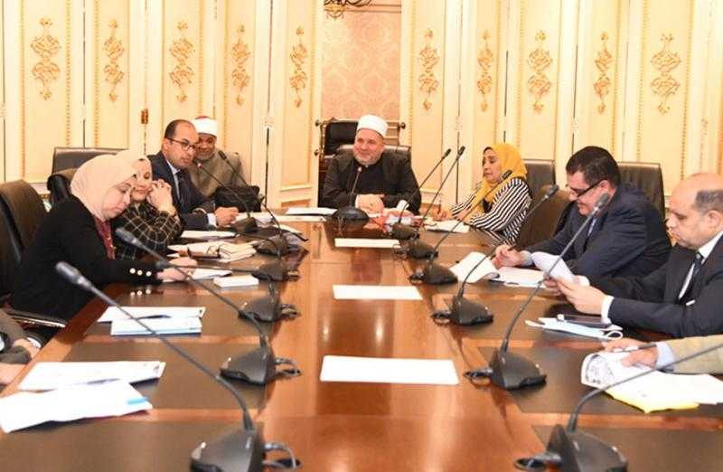 «دينية النواب» تناقش مشروع خطة عمل اللجنة فيما يخص الأزهر الشريف والأوقاف ودار الإفتاء