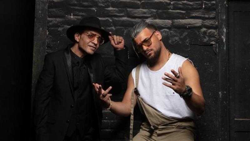 طارق الشيخ ومسلم ينتهيان من تصوير دويتو ”كله fake” بتوقيع مصطفى السويفي