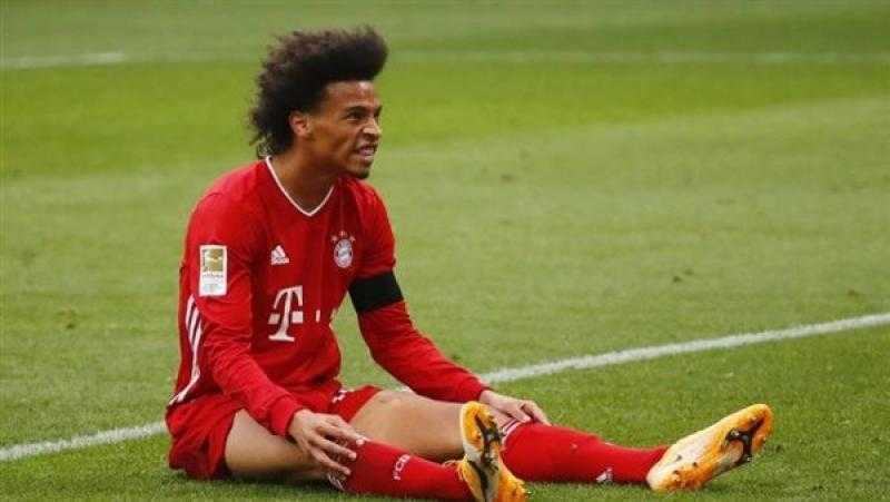 بايرن ميونخ يعلن إصابة ساني وشكوك حول مشاركتة أمام برشلونة