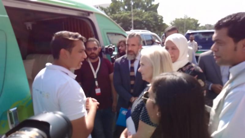  قافلة العمل المناخي بالإسماعيلية